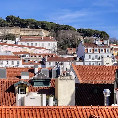 Lisbon, Stylish & 2-bedroom On Rua Augusta
