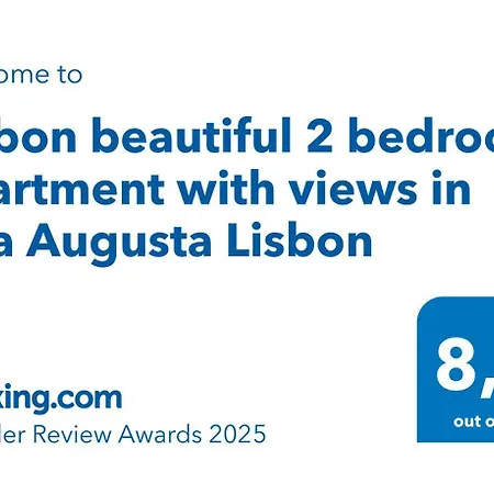 شقة Beautiful 2 Bedroom With Views In Rua Augusta